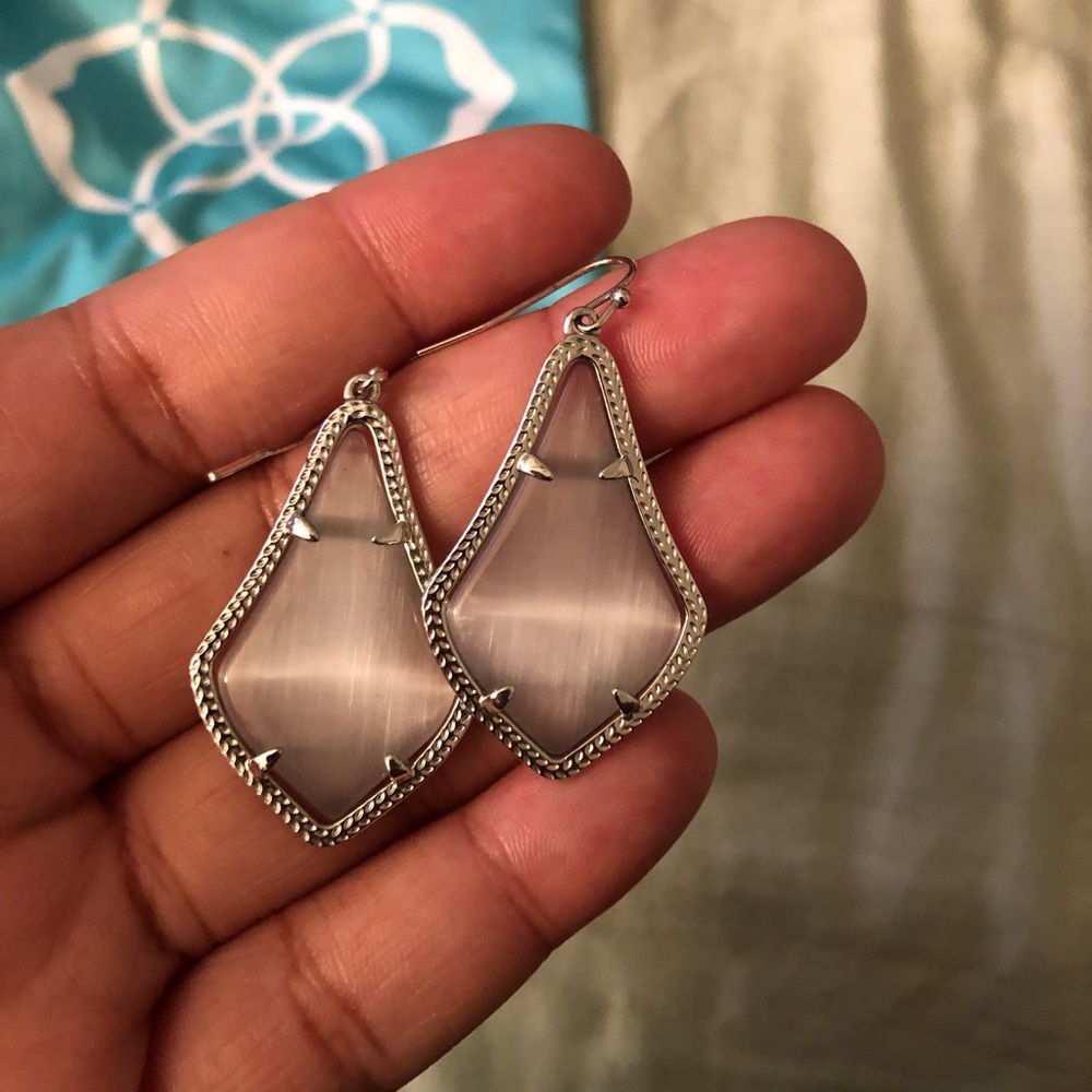Kendra Scott Slate Gray ALEX Earrings